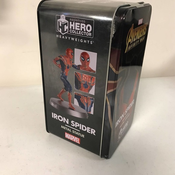 Hero Collector Heavyweights Iron Spider Metal Statue, 1:18 Scale Figurine - Picture 7 of 9